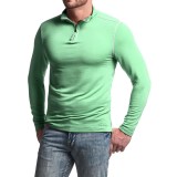 True Grit Lightweight TENCEL® Shirt - Zip Neck, Long Sleeve (For Men)