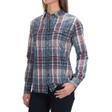 Woolrich Cottonwood Dobby Shirt - Long Sleeve (For Women)