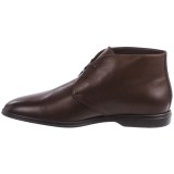 A. Testoni Glove Calf Chukka Boots (For Men)