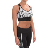 New Balance Crop Racerback Sports Bra - Low Impact (For Women)