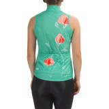 SUGOi Floral Cycling Jersey - UPF 20, Zip Neck, Sleeveless (For Women)