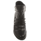 Serene Cokas Ruched Ankle Boots (For Women)