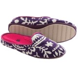 Acorn Novella Scuff Slippers - Cotton (For Women)