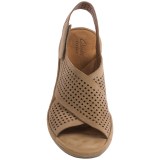 Clarks Clarene Award Wedge Sandals - Nubuck (For Women)