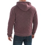Quilted Hoodie - Sherpa-Lined Hood (For Men)