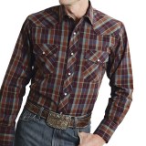 Roper Special Lurex Plaid Shirt - Snap Front, Long Sleeve (For Men)