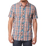 prAna Slim Fit Shirt - Button Up, Short Sleeve (For Men)