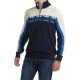 Dale of Norway Fjell Wool Sweater - Zip Neck (For Men)