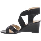 Adrienne Vittadini Raenie Wedge Sandals - Leather (For Women)