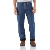 Carhartt Work Jeans - Fleece Lining (For Men)