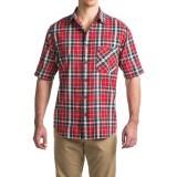 Woolrich Tall Pine Madras Shirt - Short Sleeve (For Men)
