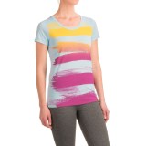 Jangi Ethiopia Painted T-Shirt - Short Sleeve (For Women)