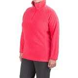 Columbia Sportswear Glacial Fleece III Print Jacket - Zip Neck (For Plus Size Women)