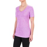 Spalding Granite Heathered T-Shirt - Short Sleeve (For Women)