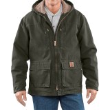 Carhartt Sandstone Jackson Coat - Sherpa Lined (For Men) 
