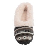 Muk Luks Sweater Slippers - Plush Lined (For Women)