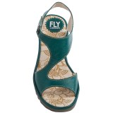 Fly London Yanca Wedge Sandals - Leather (For Women)