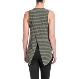 Mondetta Overlap Back Tank Top (For Women)