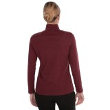 Pendleton Mock Neck Shirt - Cotton Rib, Long Sleeve (For Women)