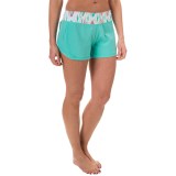 Soybu Barbados Printed Waist Swim Shorts (For Women)