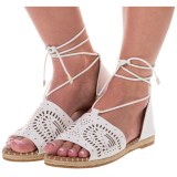 Yoki Iric Espadrille Sandals - Vegan Leather (For Women)