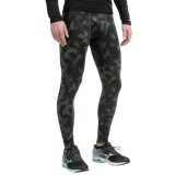 AL1VE Printed Base Layer Tights (For Men)