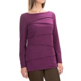 Neon Buddha Inspired Layered Shirt - Long Sleeve (For Women)