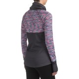 RBX Cowl Neck Fleece Sweatshirt (For Women)