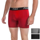 Puma Tech Boxer Briefs - 3-Pack (For Men)