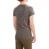 Browning Studded Buckmark Fitted T-Shirt - Crew Neck, Short Sleeve (For Women)