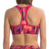 Penn Tennis Dynamic Print Sports Bra - Medium Impact, T-Back (For Women)
