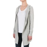 allen allen Hooded Cardigan Sweater - Open Front (For Women)