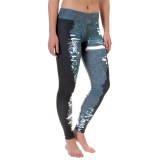 Hot Chillys MTF4000 Printed Leggings - Midweight (For Women)