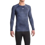 Under Armour HeatGear® Armour Printed Compression Shirt - UPF 30+, Long Sleeve (For Men)