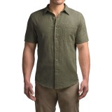 Royal Robbins Liberty Stripes Shirt - Hemp-Organic Cotton, Short Sleeve (For Men)