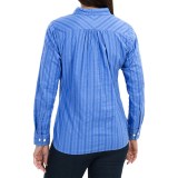 Woolrich Cottonwood Solid Dobby Shirt - Long Sleeve (For Women)