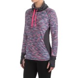 RBX Cowl Neck Fleece Sweatshirt (For Women)