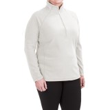 White Sierra Alpha Beta Pullover - Long Sleeve (For Plus Size Women)