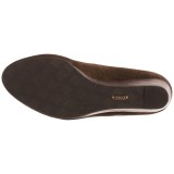 Vionic with Orthaheel Technology Antonia Wedge Pumps - Suede (For Women)