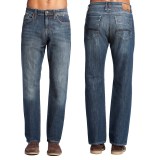 Mavi Matt Relaxed Denim Jeans - Cotton Blend, Straight Leg (For Men)