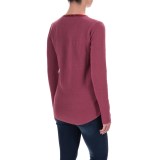 Woolrich Through the Woods Henley Shirt - Long Sleeve (For Women)