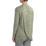 Harmony and Balance Hacci Tulip Back Cardigan Sweater - Open Front (For Women)