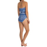 Anne Cole Twist Front Bandeau One-Piece Swimsuit (For Women)