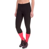 Mondetta Color-Block Crop Leggings (For Women)