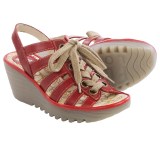 Fly London Yito Sandals - Leather, Wedge Heel (For Women)