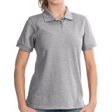 UltraClub High-Performance Elite Polo Shirt - Pique Cotton Blend, Short Sleeve (For Women)
