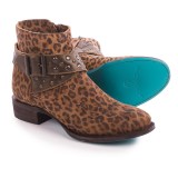 Lane Beltline Ankle Boots - Suede (For Women)