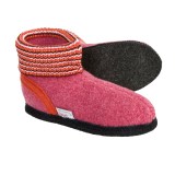 Wesenjak Slipper Booties with Cuff - Boiled Wool (For Men and Women)