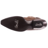 Dan Post Santa Rosa 12" Cowboy Boots - Leather, Snip Toe (For Women)
