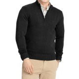 IZOD Solid Sweater - Zip Neck (For Men)
